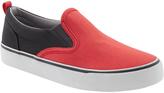 Thumbnail for your product : Old Navy Boys Color-Blocked Canvas Slip-Ons