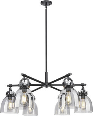 Hokku Designs Downtown Urban - Newton Bell - 6 Light 26\