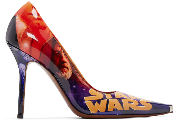 Vetements Multicolor STAR WARS Edition Movie Poster Heels - ShopStyle  Closed Toe Pumps