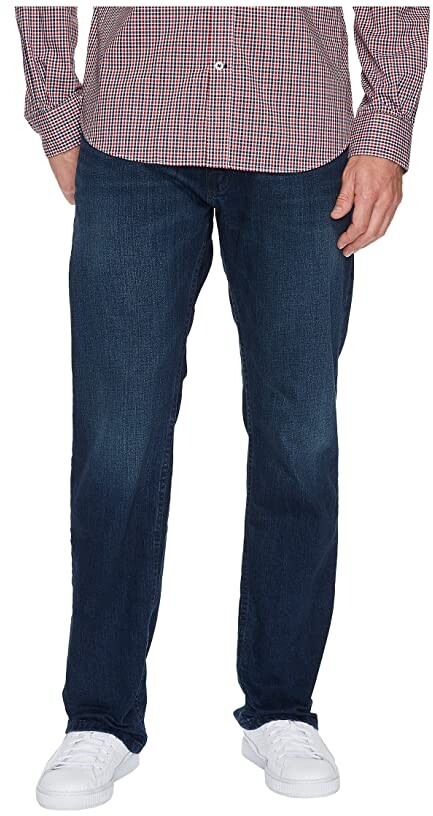 Nautica Mens Pure Deep Sea Wash Relaxed Fit Jeans 