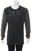 Thumbnail for your product : Maison Margiela Colorblock Crew Neck Sweater