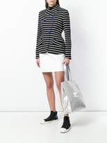 Thumbnail for your product : Courreges logo metallic tote