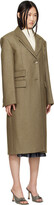 Thumbnail for your product : Sportmax Green Big Coat
