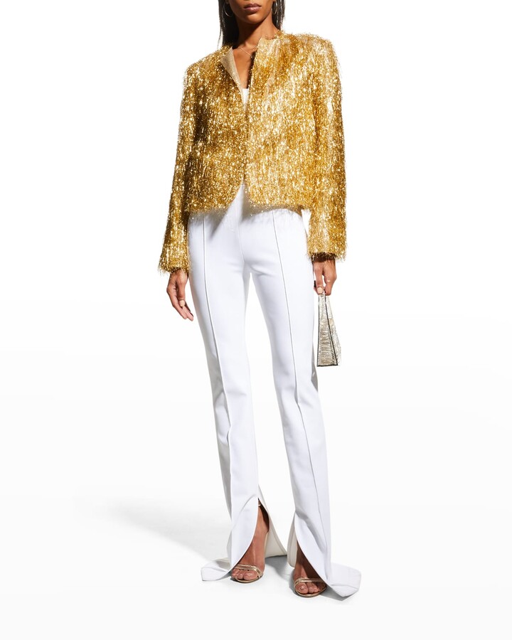 gold tassel jacket