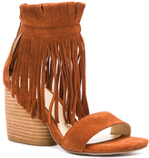 Thumbnail for your product : Matiko Morgan Fringe Sandal In Taupe