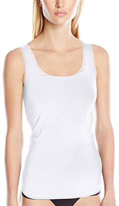 Maidenform Women's Undercover Slimming Firm Control Tank Shapewear Top,12 (Manufacturer Size:Medium)