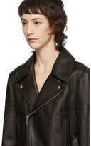 Thumbnail for your product : Rick Owens Black Leather Dracubiker Jacket