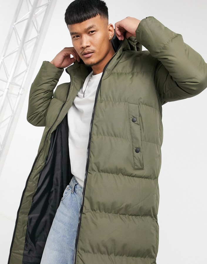 Mens Long Puffer Jacket | Shop the world's largest collection of fashion |  ShopStyle