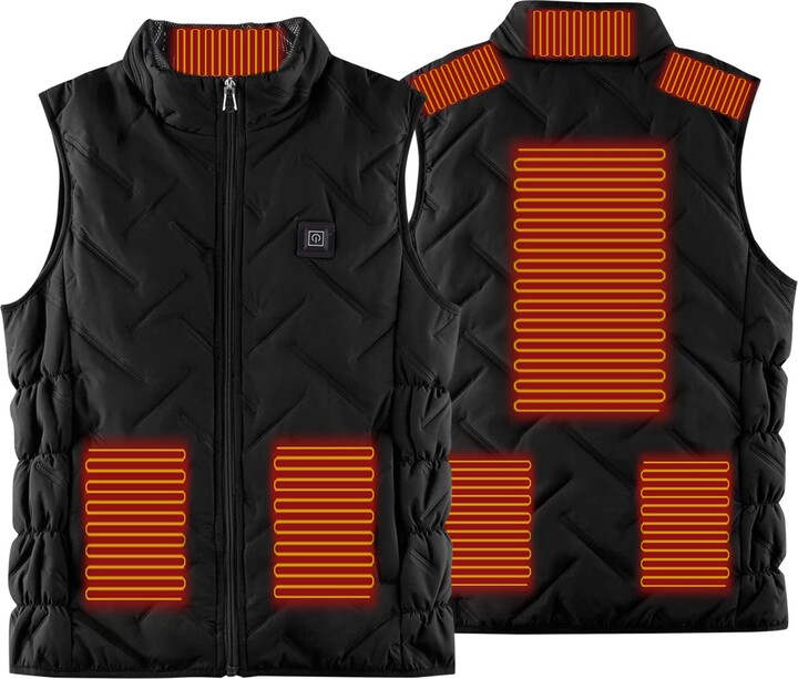 Blandoom 2023 Electric Vest Men with 3 Adjustable Temperature Thermal