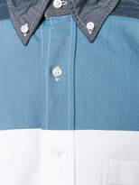 Thumbnail for your product : Thom Browne Classic Long sleeve shirt In Multi-Colored Stripe Oxford