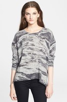 Thumbnail for your product : Enza Costa Print Cashmere Top