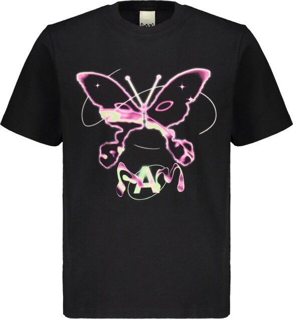 PAM Butterfly Motif T-Shirt