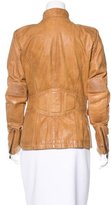 Thumbnail for your product : Belstaff Leather Distressed Jacket