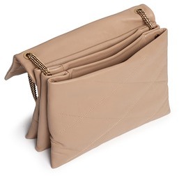 Lanvin 'Sugar' medium quilted leather flap bag
