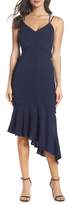 Thumbnail for your product : Harlyn Button Detail Asymmetrical Dress