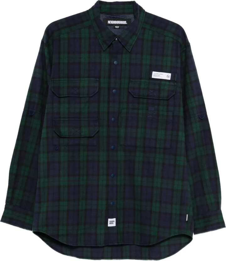 Neighborhood Tartan-Check Shirt