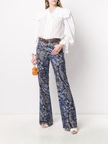Thumbnail for your product : Etro Paisley Print Flared Jeans