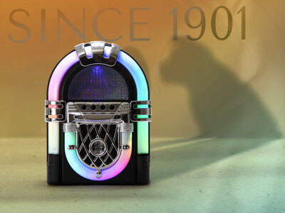 Victor Mini Jukebox Bluetooth Speaker