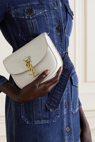 Thumbnail for your product : Saint Laurent Kaia Small Leather Shoulder Bag - Off-white