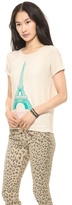 Thumbnail for your product : Wildfox Couture Paris Tourist Tee