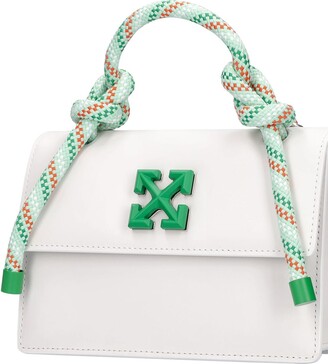 Off-White Gummy Jitney 2.8 Leather Top Handle Bag - ShopStyle