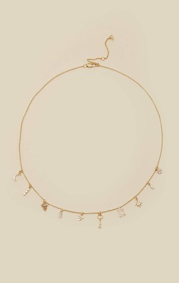 Tai Necklace With Stationed Charms