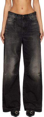 ★OPEN YY★ RIPPED BOOTS CUT JEANS ☆OPEN YY☆ RIPPED BOOTS CUT JEANS