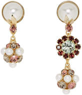 Thumbnail for your product : Erdem Crystal and Pearl Drop Earrings