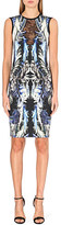 Thumbnail for your product : Roberto Cavalli Lace-front printed dress