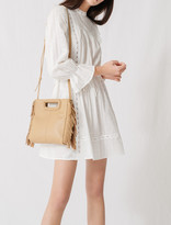 Thumbnail for your product : Maje White dress with broderie anglaise