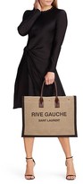 Thumbnail for your product : Saint Laurent Rive Gauche Linen Tote