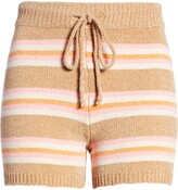 Thumbnail for your product : ALL IN FAVOR Stripe Knit Shorts