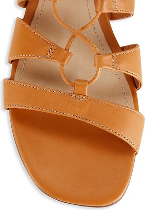Schutz Cassia Leather Gladiator Sandals