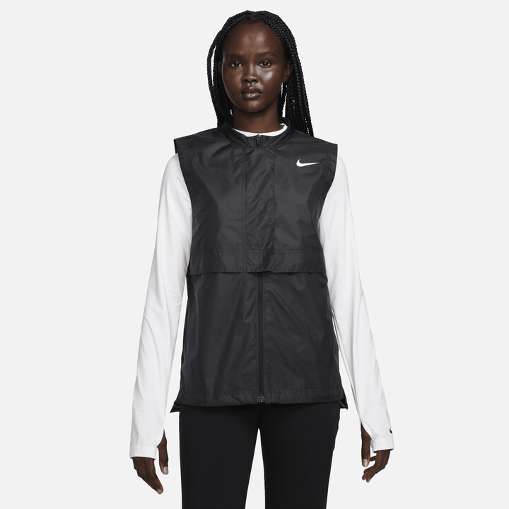 black nike vest womens