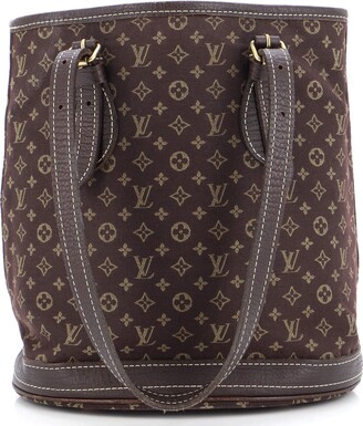Louis Vuitton Grey x Navy Monogram Mini Lin Camille Crossbody Chain Flap  Bag Leather ref.376374 - Joli Closet