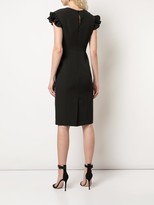 Thumbnail for your product : Milly Cady Beckett ruffle sleeve dress