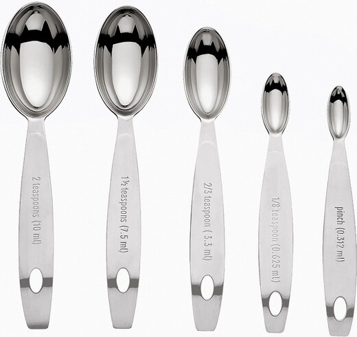 Cuisipro 9-Piece Red Measuring Spoon Set