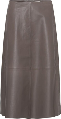 2nd Day Marvin Refined Lamb Leather Skirt - ShopStyle