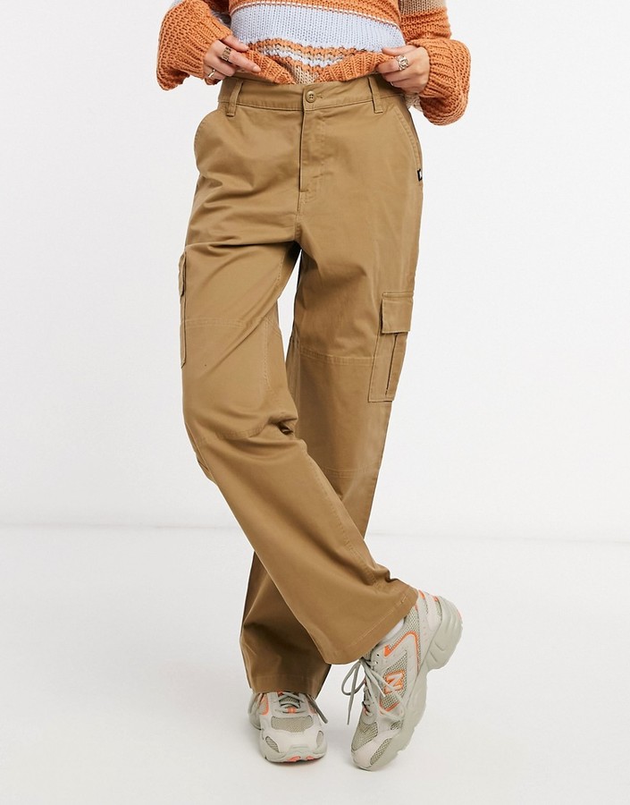 Vans Thread It cargo pant in brown - ShopStyle