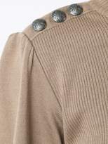 Thumbnail for your product : Christian Dada button detail jumper