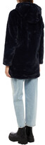 Thumbnail for your product : Claudie Pierlot Faux Fur Hooded Coat