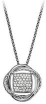 Thumbnail for your product : David Yurman Infinity Small Pendant Necklace with Diamonds