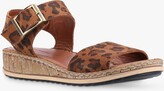 Thumbnail for your product : Hush Puppies Ellie Animal Print Suede Sandals, Multi