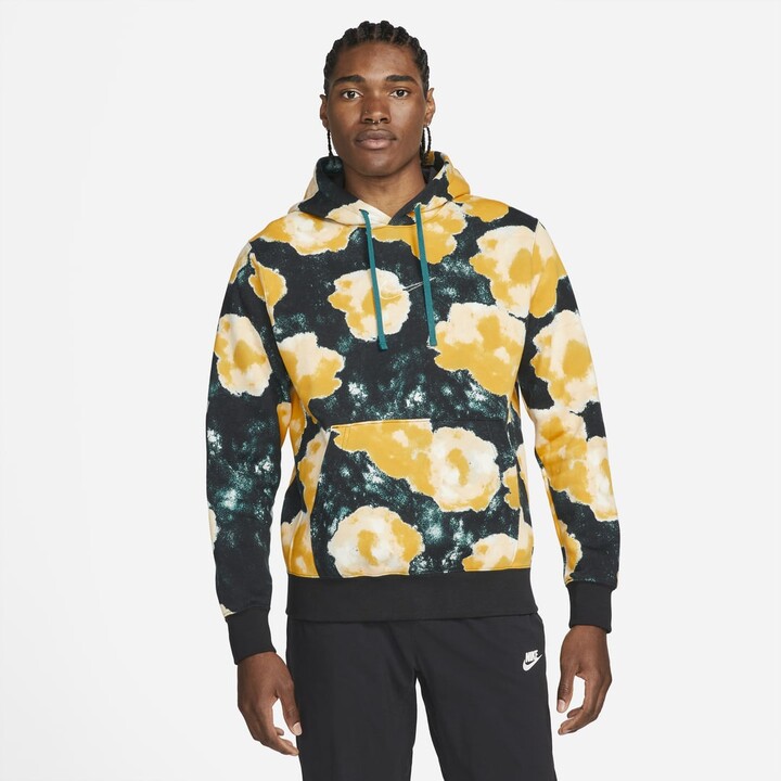 Nike Sportswear Club Men's Fleece Floral Hoodie - ShopStyle