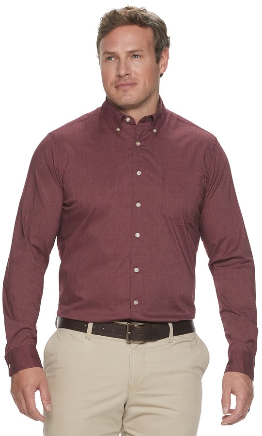 tall slim button down shirt