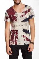 Thumbnail for your product : Religion Distressed Union Jack Tee