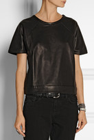 Thumbnail for your product : Rag and Bone 3856 Rag & bone Rocky leather top
