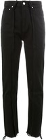 Thumbnail for your product : Rokh Rib Detail Straight Trousers