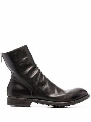 Officine Creative Arbus Zipped-Leather Boots