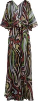 Thumbnail for your product : Emilio Pucci Printed Silk Caftan